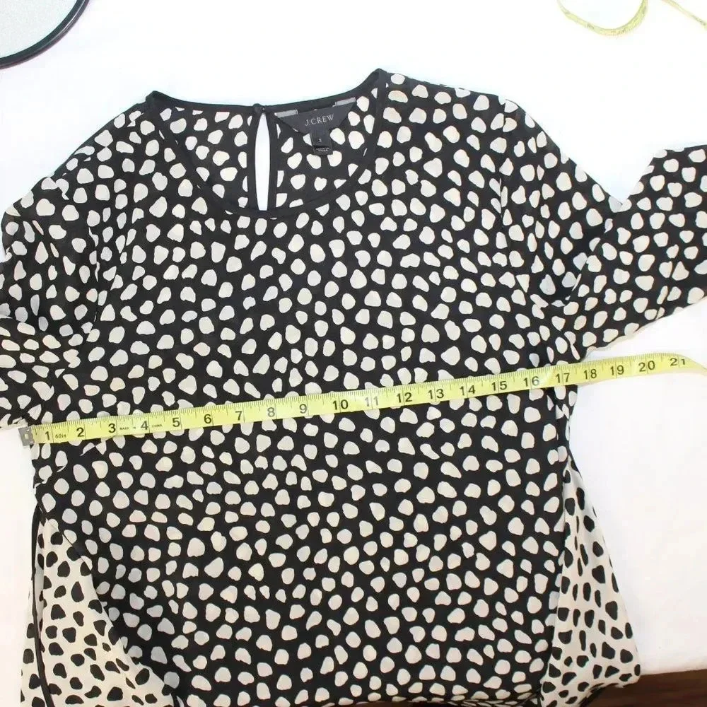 J.CREW ladies Blouse size 2